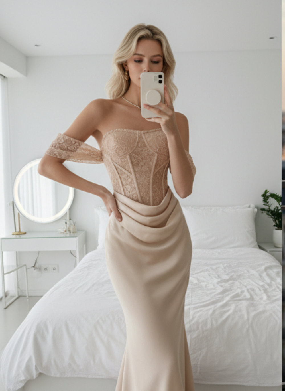 1+1 offert sur nos robes en dentelle aujourd'hui 💕