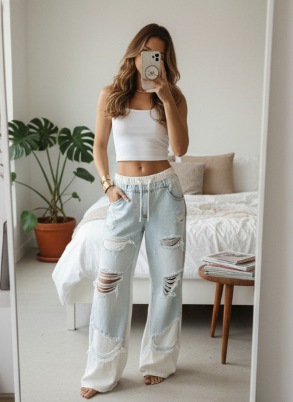 1+1 kostenloses Paar locker sitzende Jogginghosen zu deiner Jeans heute 💕
