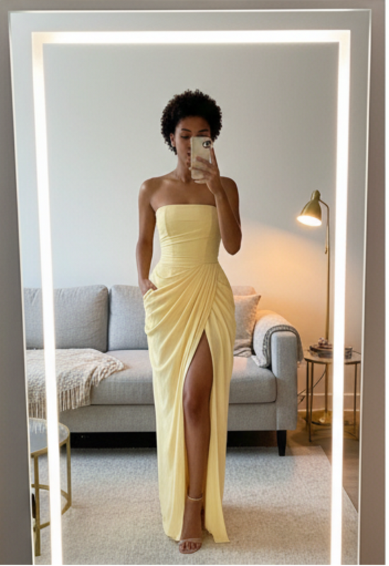 1+1 GRATIS Langes fließendes Kleid 💕