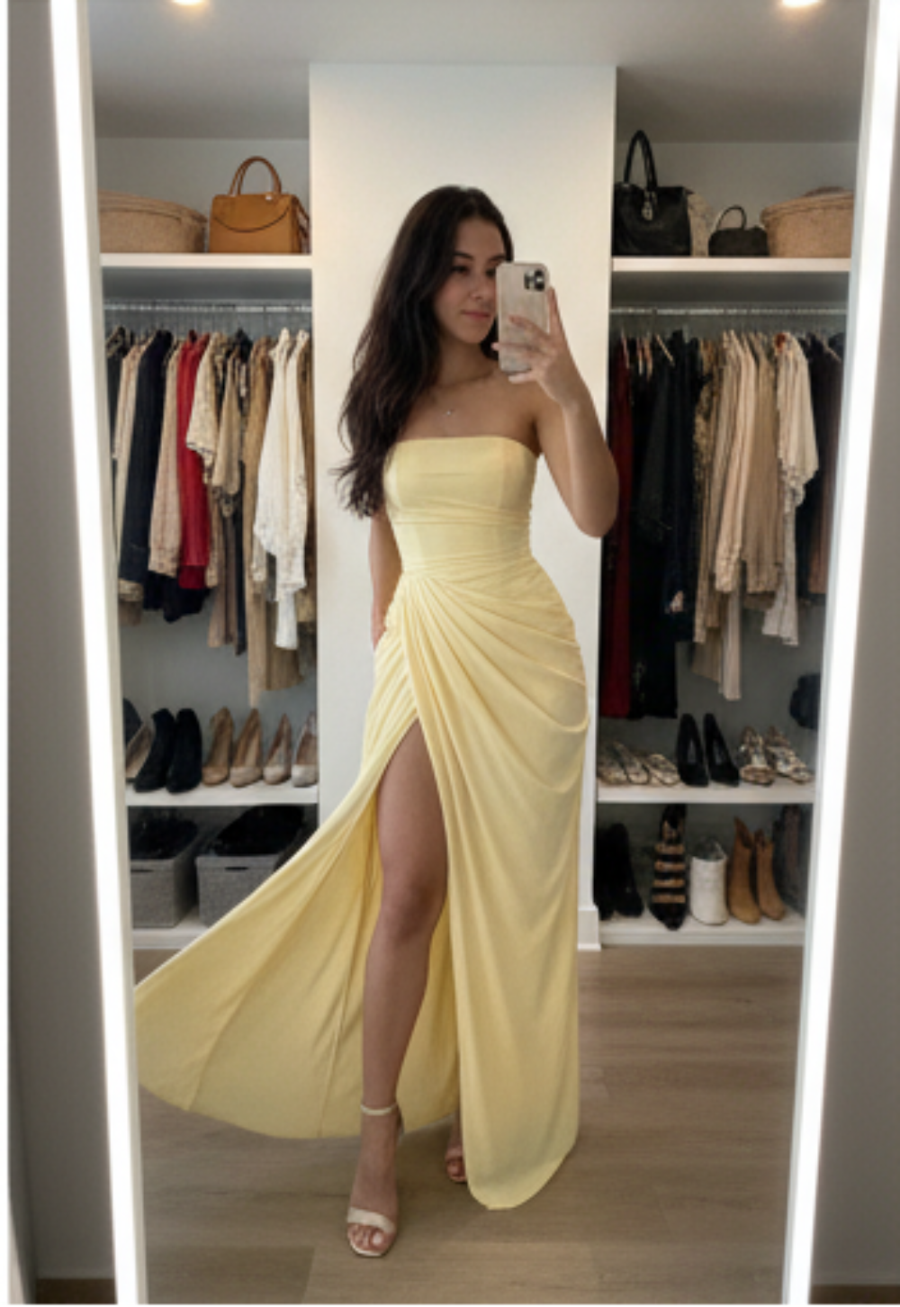 1+1 GRATIS Langes fließendes Kleid 💕