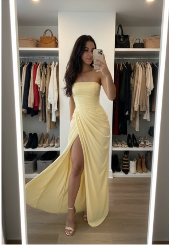 1+1 GRATIS Langes fließendes Kleid 💕