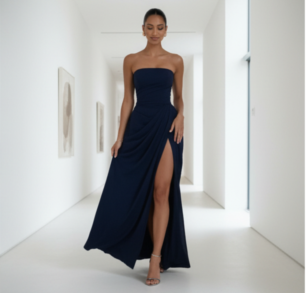 1+1 GRATIS Langes fließendes Kleid 💕