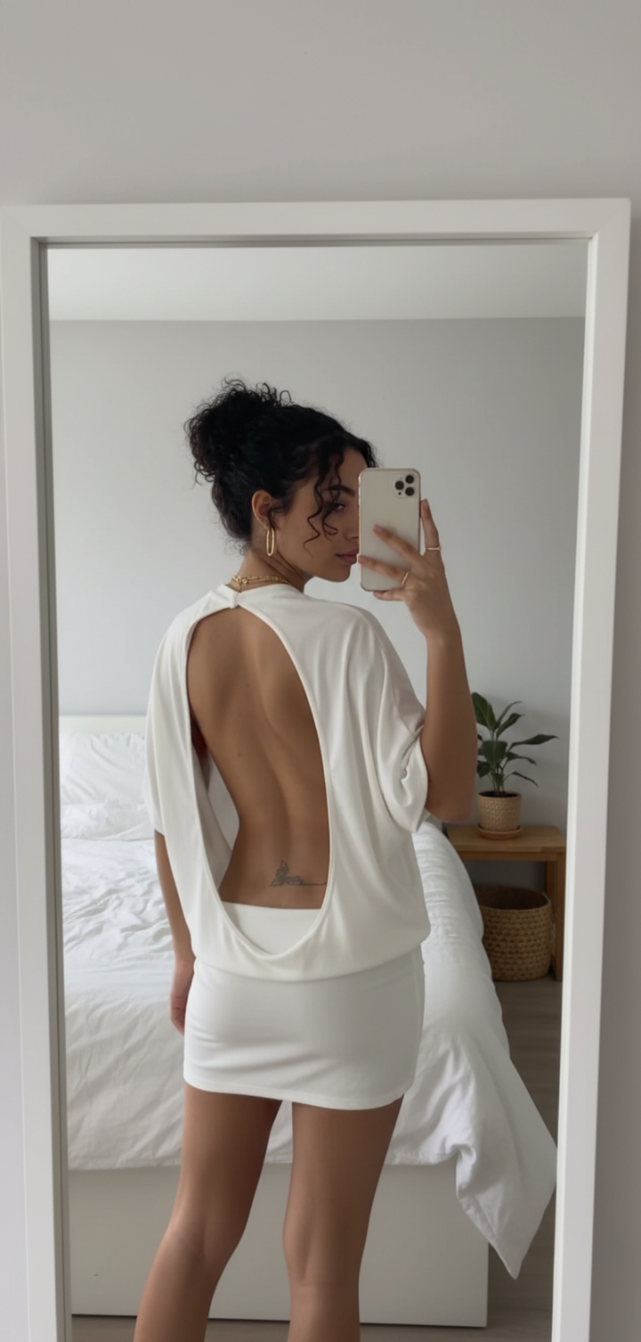 Get 70% Off The Backless Mini Dress Today Only 💕