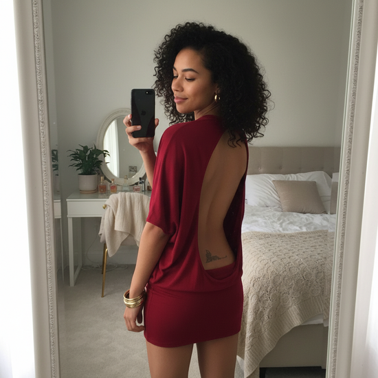 Get 70% Off The Backless Mini Dress Today Only 💕