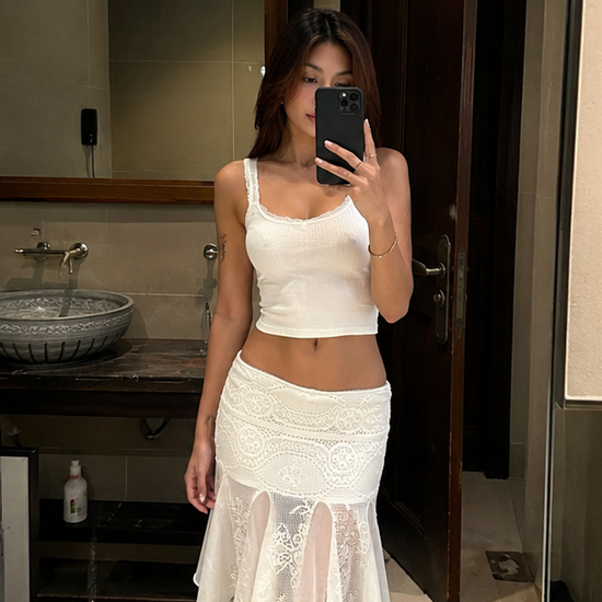 Ibiza Lace Skirt