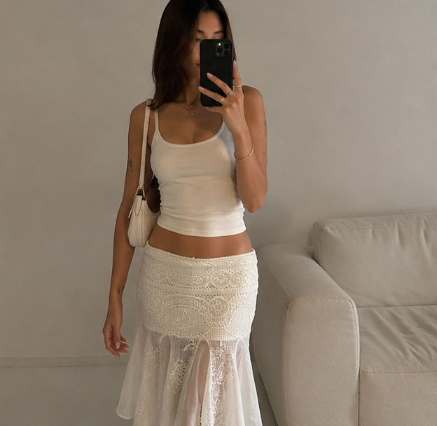 Ibiza Lace Skirt