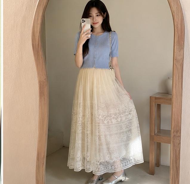 Luna Lace Skirt