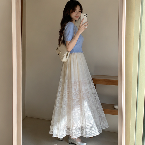 Luna Lace Skirt