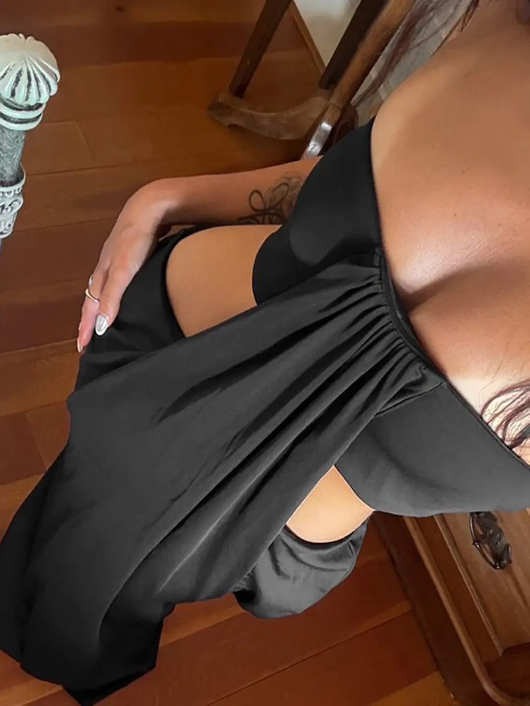 Get 70% Off The Strapless Cutout Maxi Dress Today Only 💕